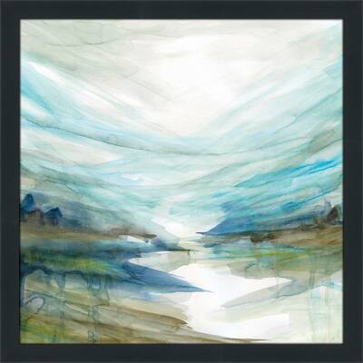 "Soft River Reflection" by Carol Robinson Print on Acrylic
