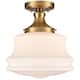 Option Brass w/Opaque Shade