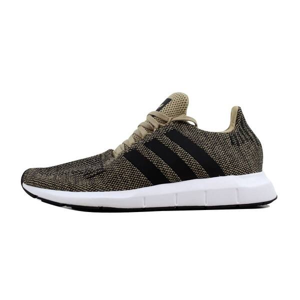 Shop Adidas Men S Swift Run Raw Gold Black White Cq2117