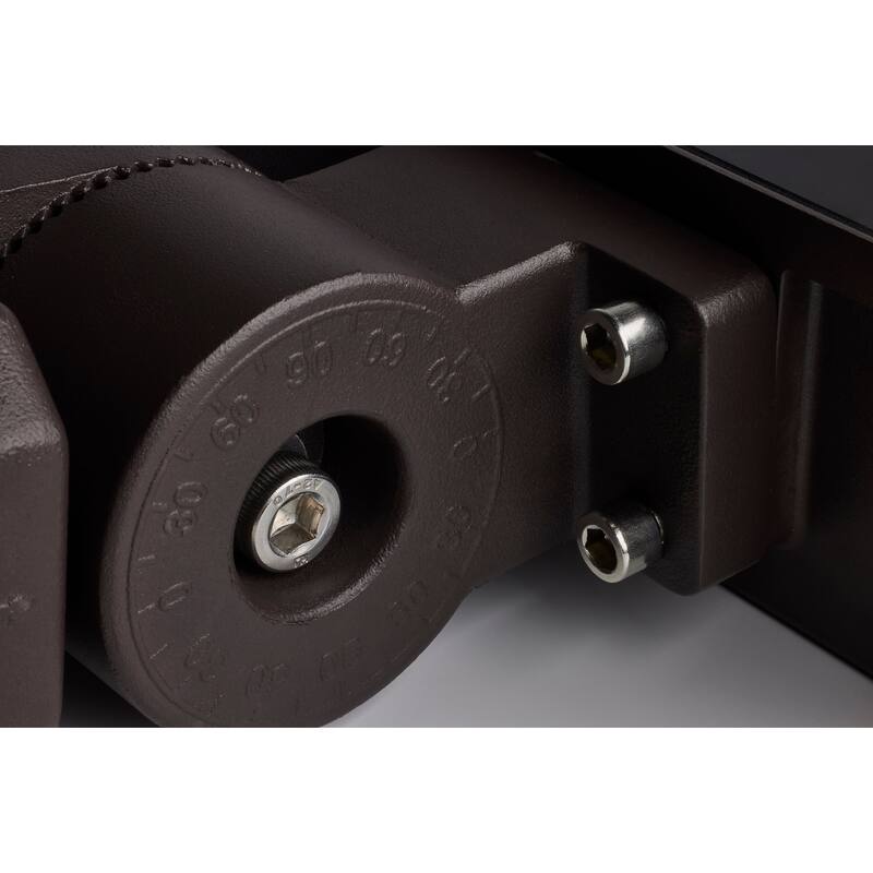 LED Tempered Glass Flood Light with Bypassable Photocell 3K/4K/5K 100W/125W/150W - Bronze