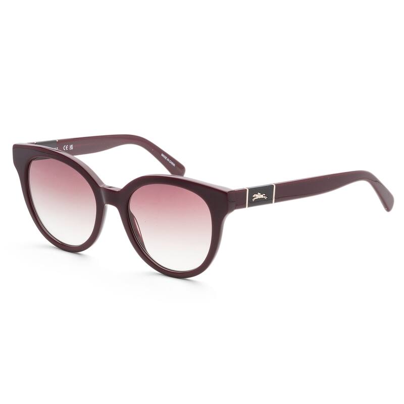Longchamp Women's 53mm Burgundy Sunglasses