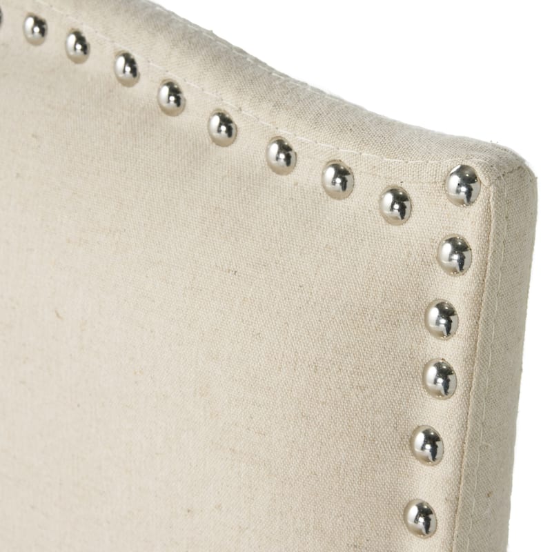 Logan 30-inch Fabric Backed Barstool by Christopher Knight Home (Set of 2) - 18.63" D x 22.00" W x 45.00" H