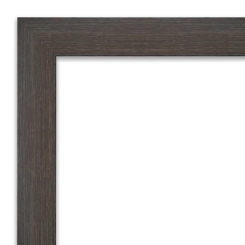 Hardwood Narrow Wood Framed Natural Corkboard Bulletin Board