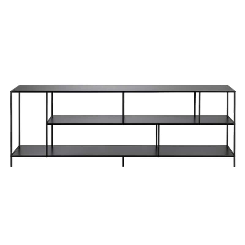 Winthrop Rectangular TV Stand with Metal Shelves for TV's up to 60"