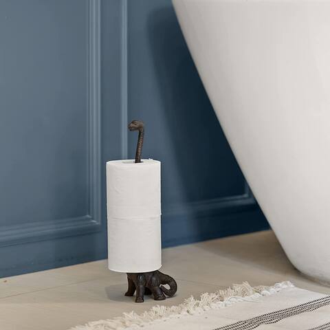 Wall Charmers Dinosaur Paper Towel and Toilet Paper Holder