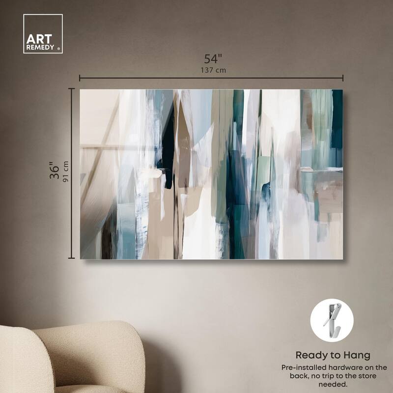 Color Columns Acrylic by Art Remedy, Ready to Hang