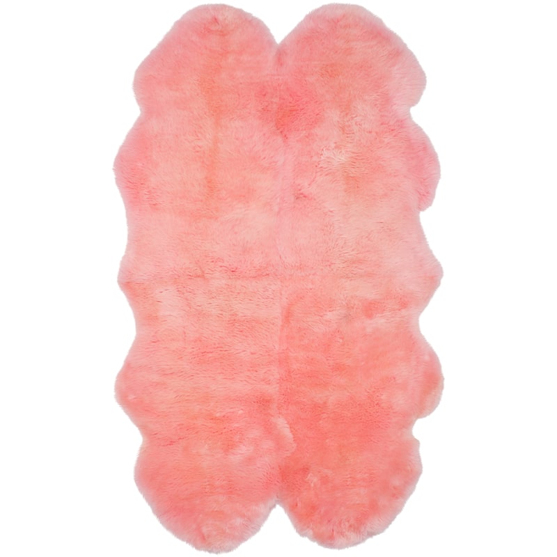 SAFAVIEH Handmade Natural Sheepskin Leanca 3.4-inch Thick Rug
