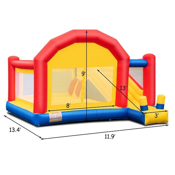 inflatable bouncers with slide