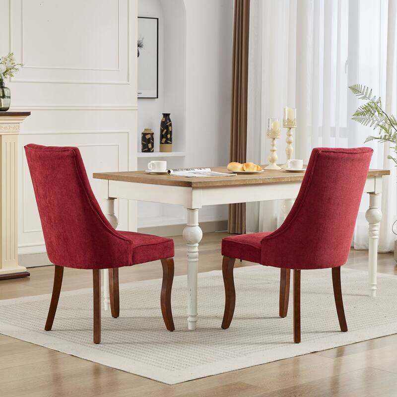 Modern dining chair set of 2