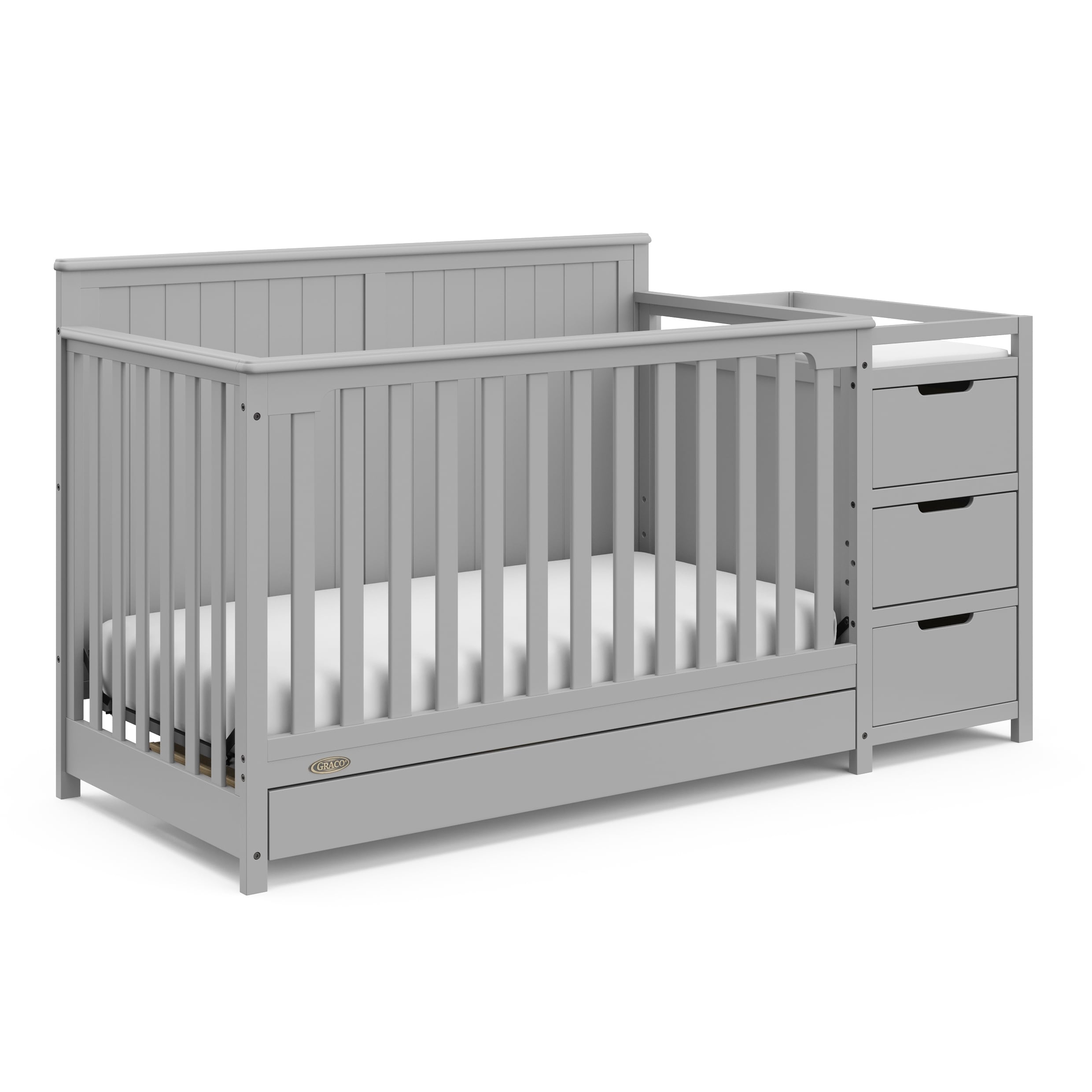 Graco Hadley 4 in 1 Convertible Crib and Changer with Drawer Bed Bath Beyond 31734763