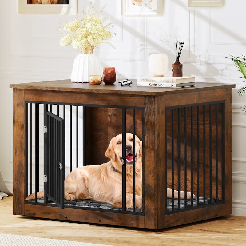Moasis Dog Crate Furniture, End Table
