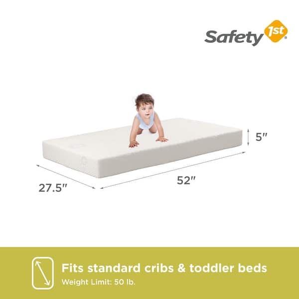 Safety 1st Heavenly Dreams Supreme Firm Baby Crib Mattress