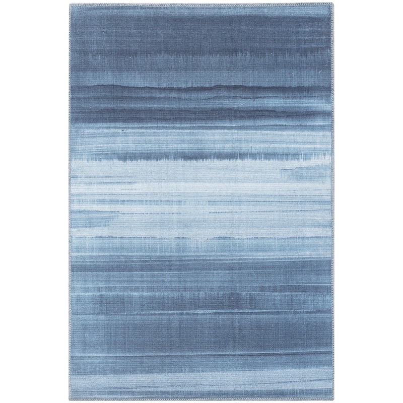 Calvin Klein Launder Indoor Abstract Area Rug - 2' 2" x 7' 6" - Black/Ivory - Runner