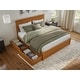 preview thumbnail 40 of 152, Nantucket Platform Bed with Footboard and Storage Drawers