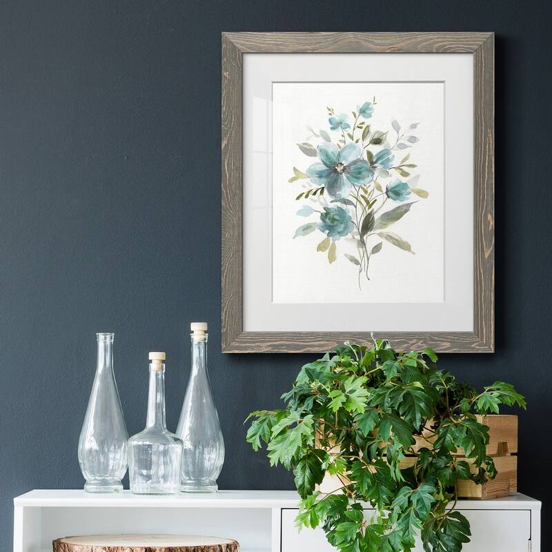 Linen Botanical II-Premium Framed Print - Ready to Hang
