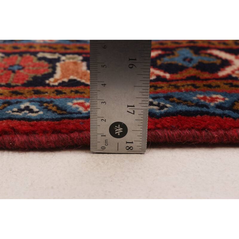 ECARPETGALLERY Hand-knotted Andelz Red Wool Rug - 3'3 x 9'7