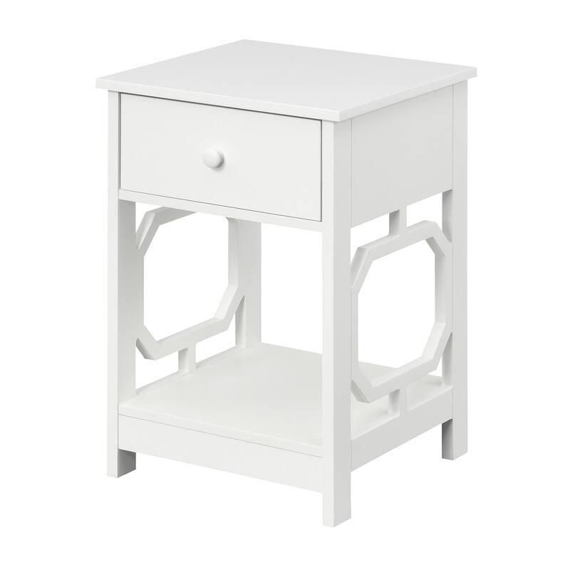 Convenience Concepts Omega 1 Drawer End Table with Shelf
