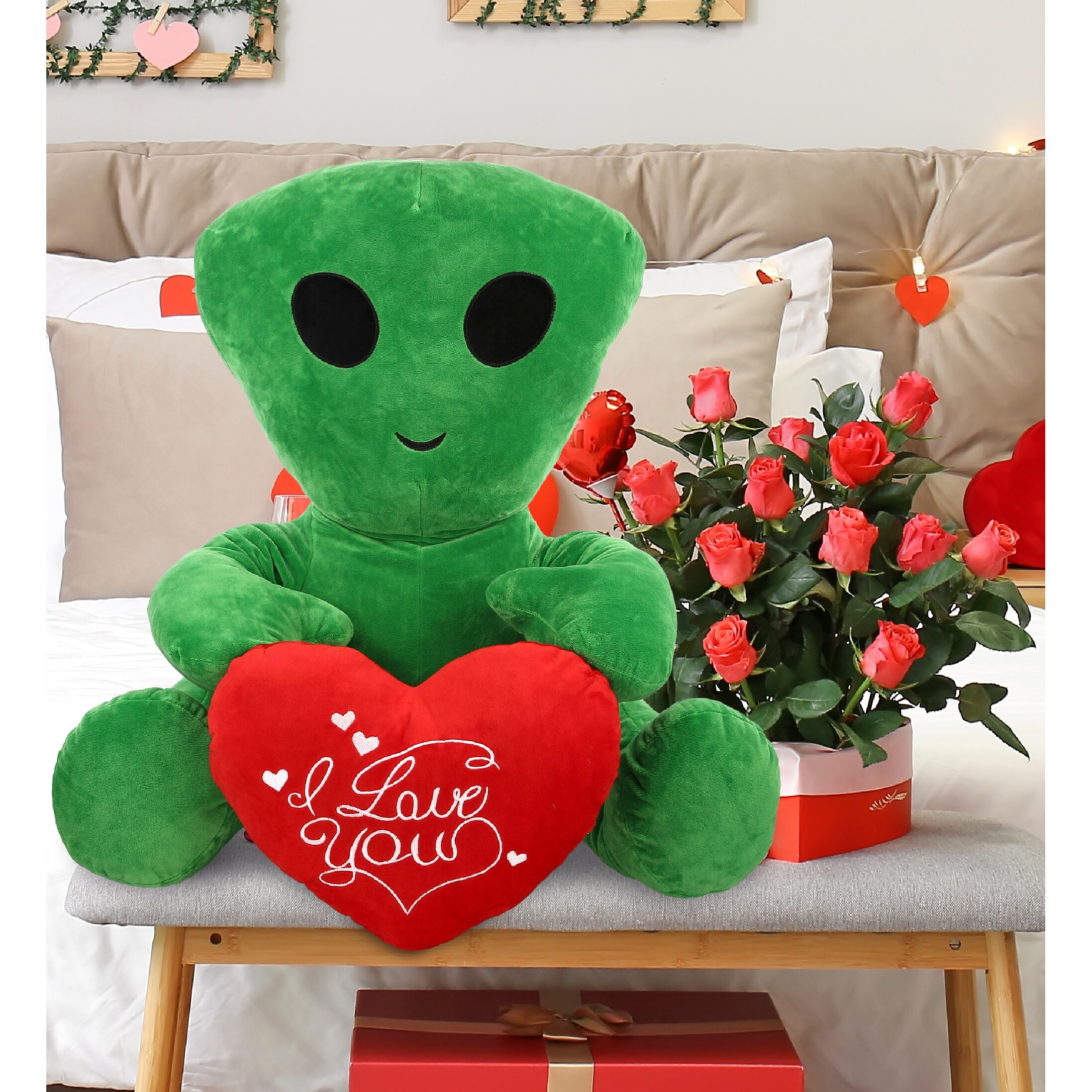 Cute alien plush discount