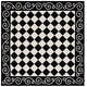preview thumbnail 29 of 30, SAFAVIEH Handmade Chelsea Marlee French Country Wool Rug 6' Square - Black/Ivory - Square