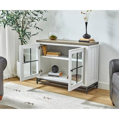 Melody White Wood Stacking Bookcase - 42" x 32" x 16"