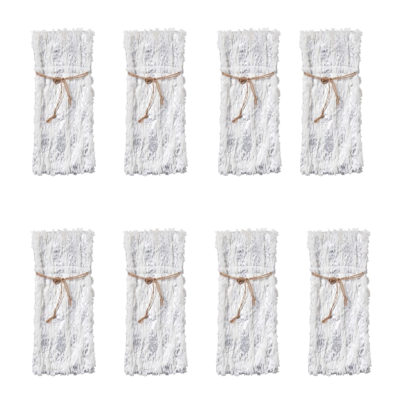 Faux Fur With Brushed Metallic Foil Print Bottle Bag