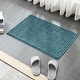 preview thumbnail 46 of 91, Subrtex Luxury Chenille Bath Rugs Soft Bathroom Mats