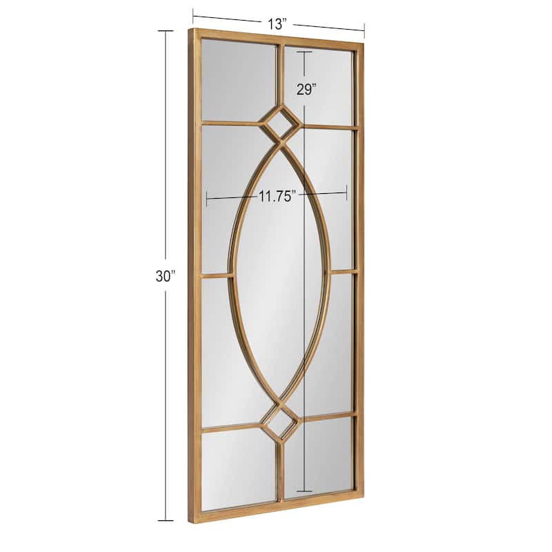 Kate and Laurel Bakersfield Metal Framed Mirror