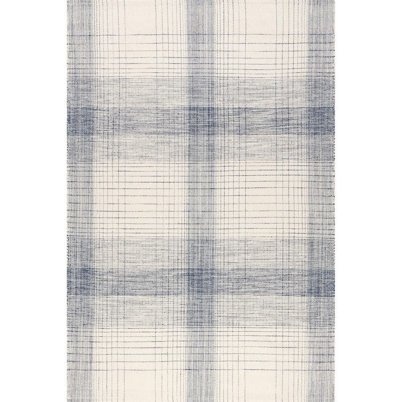 Nuloom Aya Cotton Plaid Area Rug