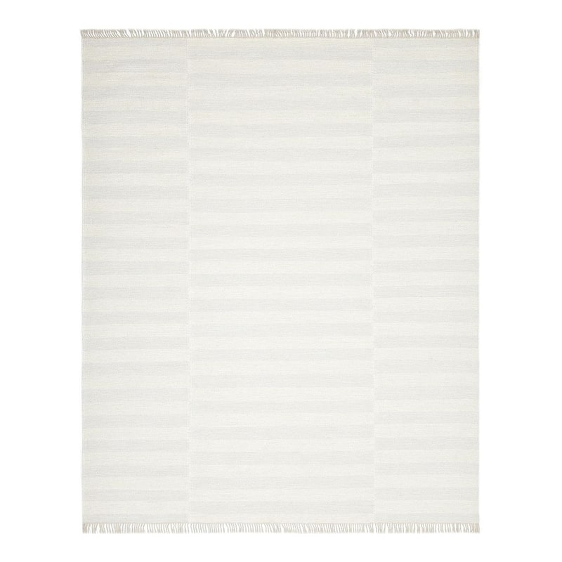 Overton Handmade Modern Contemporary Striped Area Rug