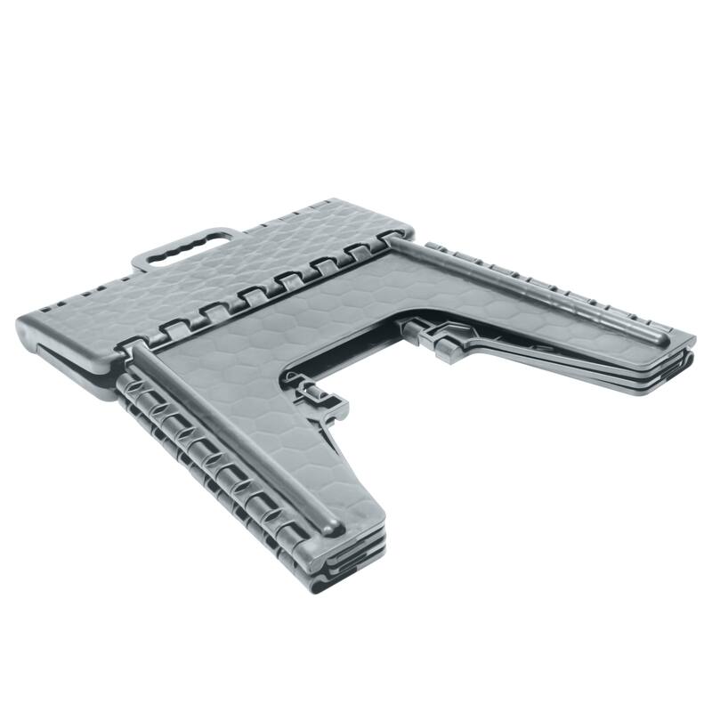 Simplify 12" Folding Step Stool in Black