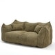 preview thumbnail 55 of 98, Modern Cute Chenille Upholstered Loveseat with High Resilience Foam