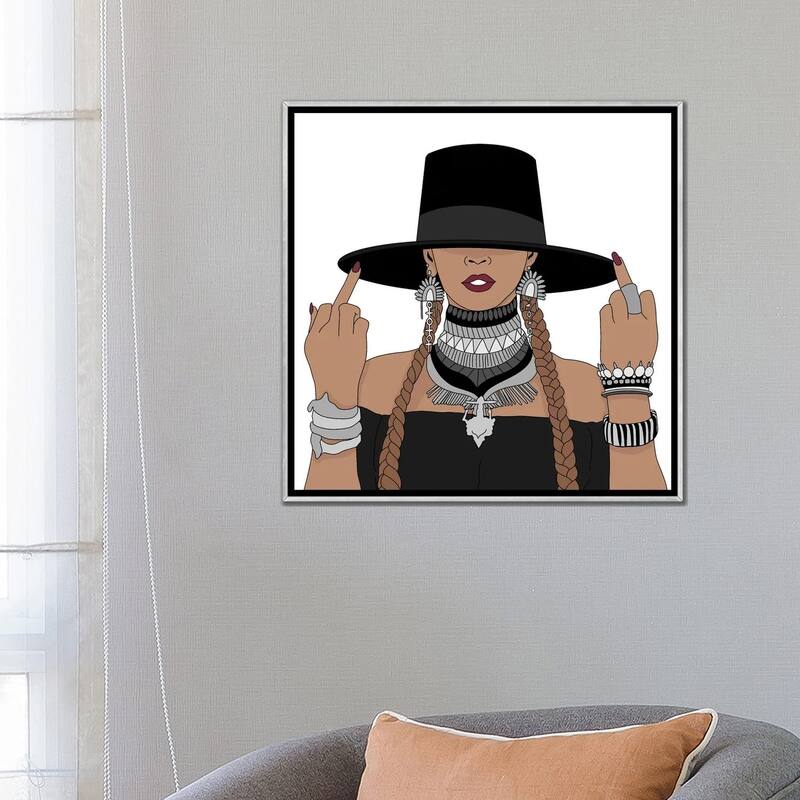 iCanvas "Beyonce Formation" by Sammy Gorin Framed