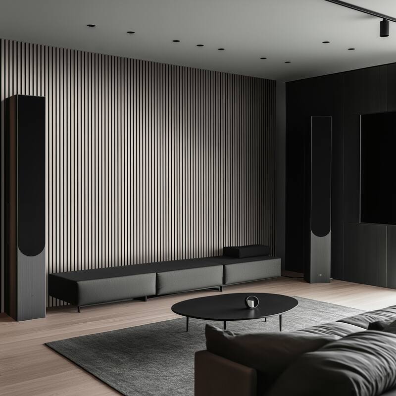 Ackland AKM-W-SE9.5X94.5SL-PL SereniSlats Bark 3D Fluted 9.5 in. x