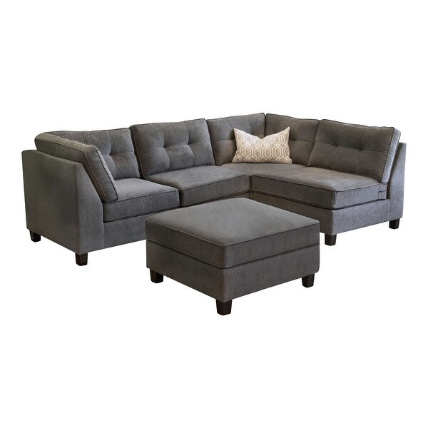 Abbyson Maddox 5 pc. Modular Fabric Sectional Bed Bath Beyond 22798399