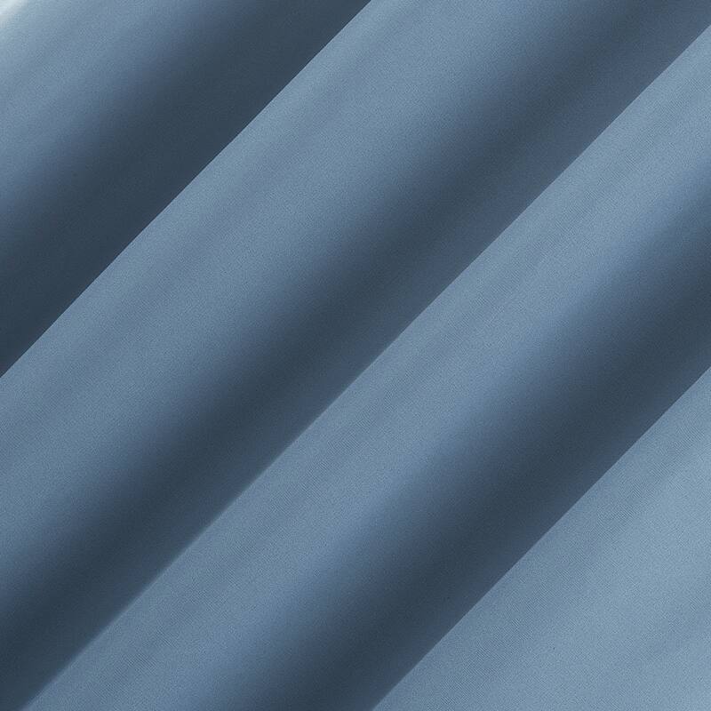 Sun Zero Cyrus Thermal Total Blackout Back Tab Curtain Panel, Single Panel