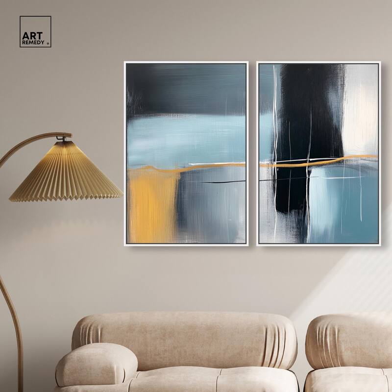 Still Cadence Canvas Set of 2 by Art Remedy