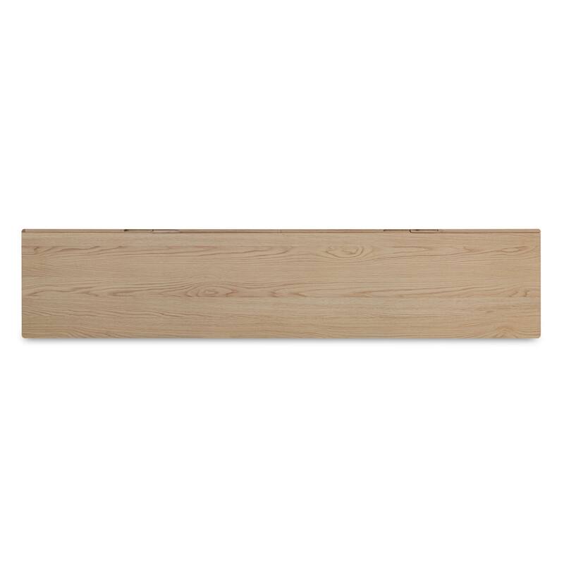 Title: NADAAL STUDIOS Thornefield Sideboard, Minimalist Solid Oak with Rounded Edges, Natural