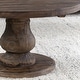preview thumbnail 15 of 13, Carolina Reclaimed Wood Round Coffee Table by Kosas Home