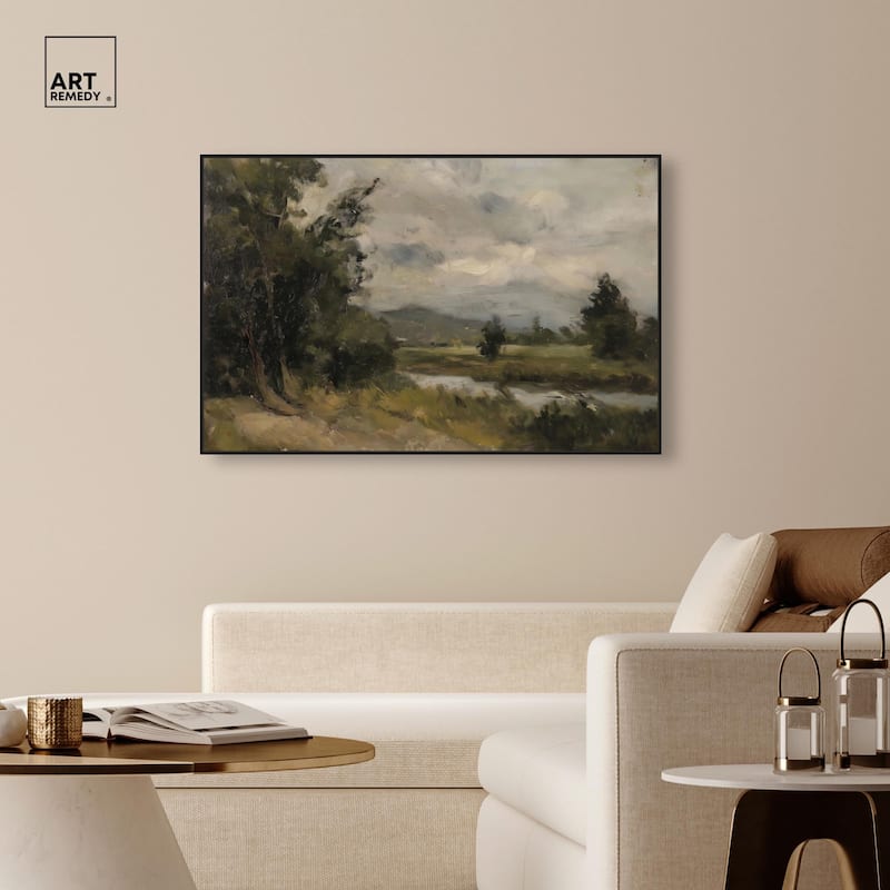 River's Path Canvas by Art Remedy