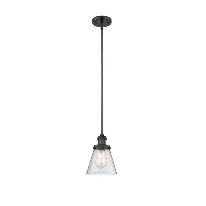 Innovations Lighting Small Cone Single Light 6" Wide Mini Pendant with