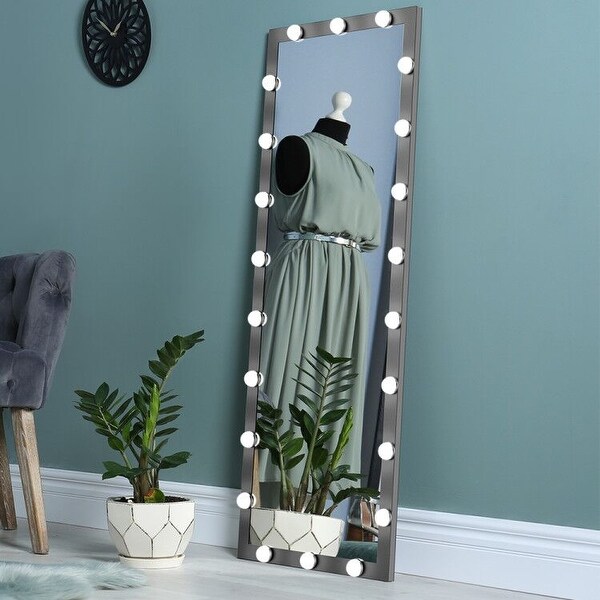 TiramisuBest Modern Wall Standing Bedroom Whole Body Dressing