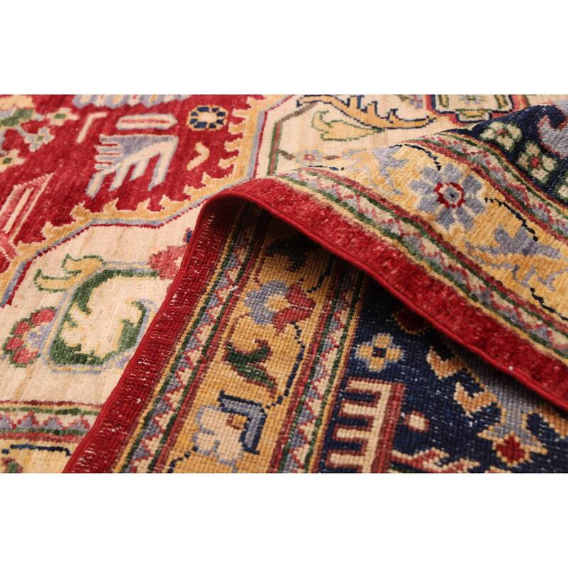 ECARPETGALLERY Hand-knotted Aryana Red Wool Rug - 9'1 x 11'11