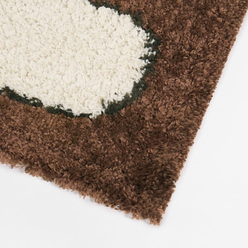 William Squiggle Shag Area Rug