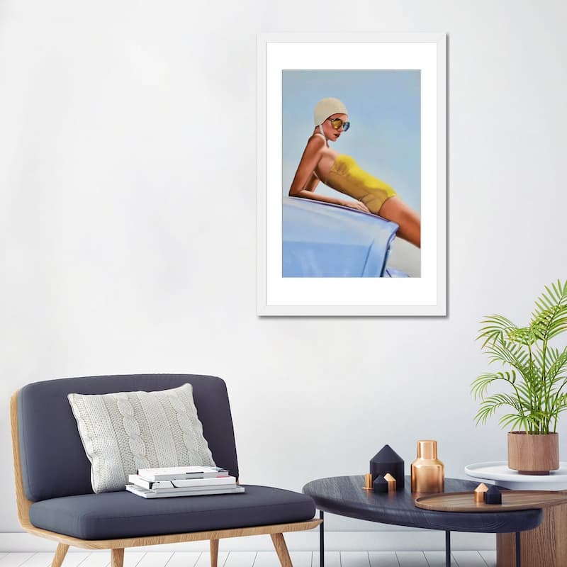 iCanvas "Moments Before A Swim" by Johnny Popkess