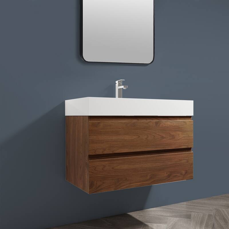 Topcraft Wall Mounted Bathroom Cabinet with Sink