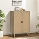 preview thumbnail 25 of 36, Rattan Drawer Accent Storage Cabinet for Living Room