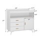 preview thumbnail 7 of 5, 3-Drawer Baby Changing Table with Removable Changing pad