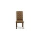 preview thumbnail 36 of 44, 7-Pc Kitchen Dinning Set with Rectangle Table and Parson Chairs - Distressed Jacobean Finish (Color Option)