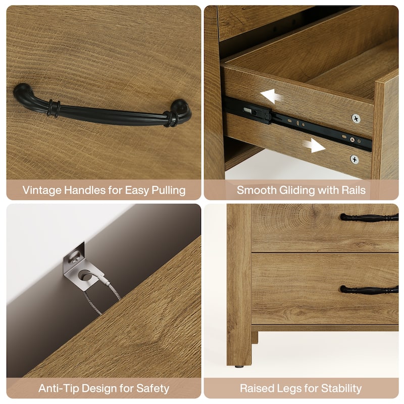 70.9" Tall Bookcase Bookshelf with 3 Drawers and 3-tier Open Shelf - 13.78" D x 31.5" W x 70.9" H