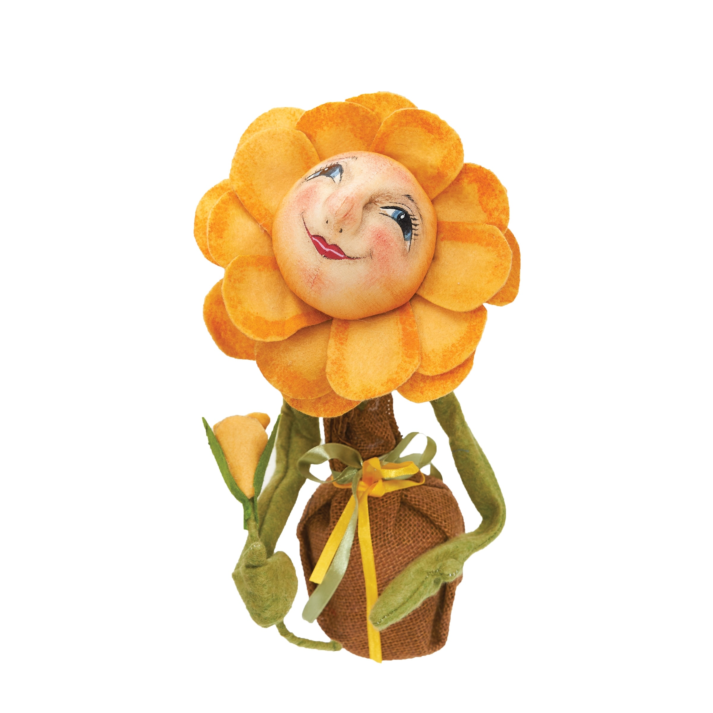 Buttercup Sunflower Figurine - 7" x 4" x 13"